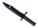 M9 Bayonet | Blue Steel (Battle-Scarred)
