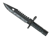 ★ StatTrak™ Штык-нож M9 | Ночь (Закалённое в боях)