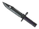 StatTrak™ M9 Bayonet | Ultraviolet (Battle-Scarred)
