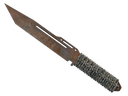 Paracord Knife | Rust Coat (Battle-Scarred)