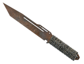 ★ Paracord Knife | Rust Coat (Battle-Scarred)
