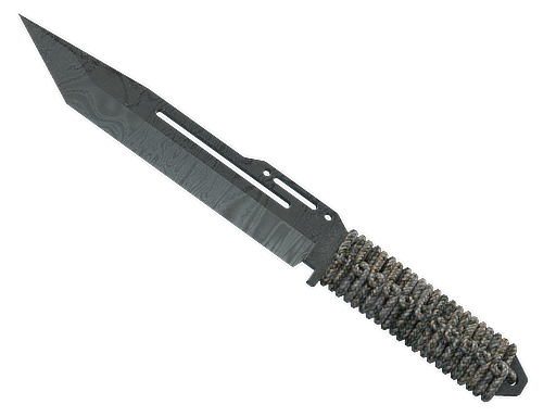 ★ Paracord Knife | Damascus Steel (Battle-Scarred)