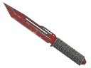 StatTrak™ Paracord Knife | Crimson Web (Battle-Scarred)