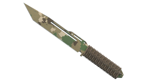 ★ Paracord Knife | Forest DDPAT (Well-Worn)