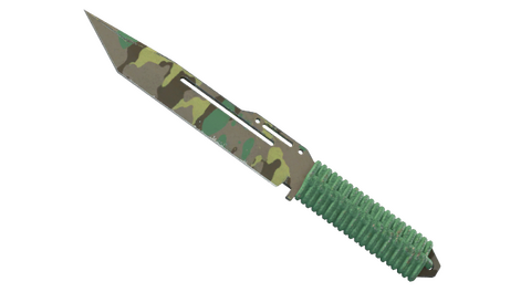 ★ Paracord Knife | Boreal Forest (Field-Tested)