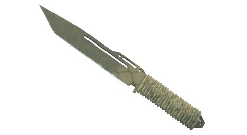 ★ Paracord Knife | Safari Mesh (Well-Worn)