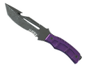 StatTrak™ Survival Knife | Ultraviolet (Battle-Scarred)
