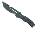 StatTrak™ Survival Knife | Night Stripe (Well-Worn)