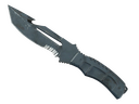 StatTrak™ Survival Knife | Night Stripe (Battle-Scarred)