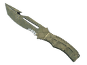 StatTrak™ Survival Knife | Safari Mesh (Battle-Scarred)