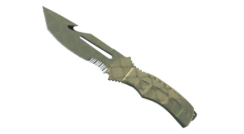 ★ Survival Knife | Safari Mesh (Well-Worn)