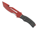 Survival Knife | Crimson Web (Minimal Wear)