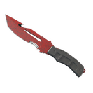 ★ StatTrak™ Survival Knife | Crimson Web (Field-Tested)