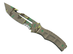★ StatTrak™ Survival Knife | Boreal Forest (Well-Worn)