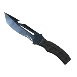 ★ StatTrak™ Survival Knife | Blue Steel