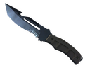Survival Knife | Blue Steel (Well-Worn)