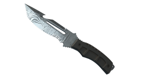 ★ Survival Knife | Damascus Steel (Field-Tested)