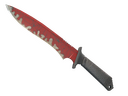 StatTrak™ Classic Knife | Crimson Web (Well-Worn)