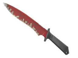 ★ Classic Knife | Crimson Web (Well-Worn)