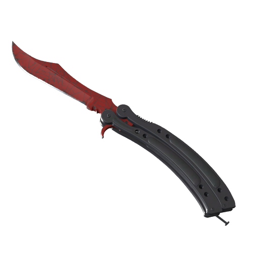 ★ Butterfly Knife | Crimson Web (Minimal Wear), CS2 item