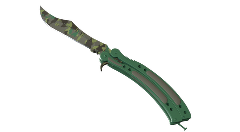 ★ Butterfly Knife | Boreal Forest (Minimal Wear)