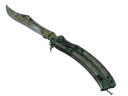 StatTrak™ Butterfly Knife | Boreal Forest (Battle-Scarred)