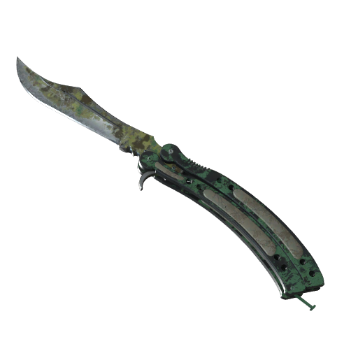 ★ Butterfly Knife | Boreal Forest (Battle-Scarred)