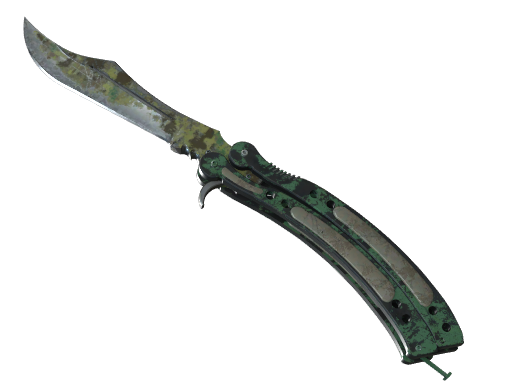 ★ Butterfly Knife | Boreal Forest (Battle-Scarred)