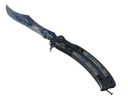 Butterfly Knife | Bright Water (Battle-Scarred)