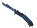Butterfly Knife | Bright Water (Well-Worn)