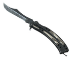 ★ Butterfly Knife | Black Laminate (Factory New)