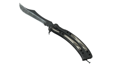 ★ Butterfly Knife | Black Laminate (Field-Tested)