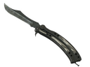 Butterfly Knife | Black Laminate (Battle-Scarred)