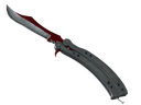 StatTrak™ Butterfly Knife | Autotronic (Well-Worn)