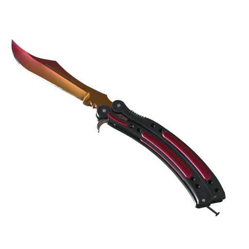 ★ Butterfly Knife | Fade (Factory New), CS2 item