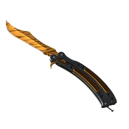 ★ Butterfly Knife | Tiger Tooth (Minimal Wear)