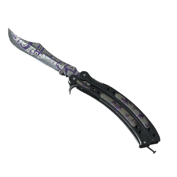 ★ StatTrak™ Butterfly Knife | Freehand (Battle-Scarred)