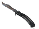 StatTrak™ Butterfly Knife | Rust Coat (Well-Worn)