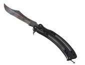★ Butterfly Knife | Rust Coat (Well-Worn)