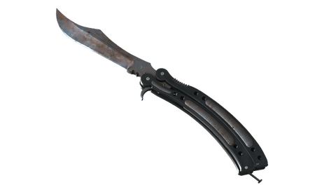 ★ Butterfly Knife | Rust Coat (Well-Worn)