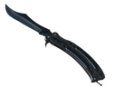 StatTrak™ Butterfly Knife | Blue Steel (Minimal Wear)