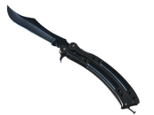★ StatTrak™ Butterfly Knife | Blue Steel (Minimal Wear)