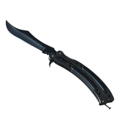 ★ Butterfly Knife | Blue Steel