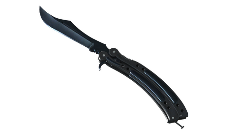 ★ Butterfly Knife | Blue Steel (Minimal Wear)