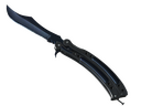 Butterfly Knife | Blue Steel (Battle-Scarred)