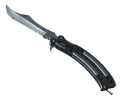 StatTrak™ Butterfly Knife | Damascus Steel (Minimal Wear)