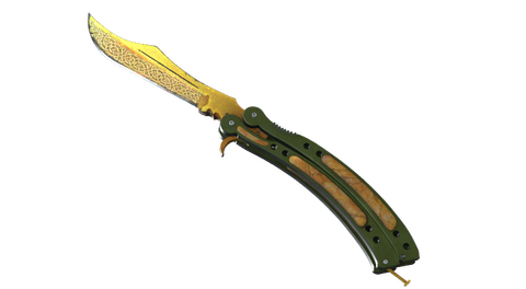 ★ Butterfly Knife | Lore (Well-Worn)