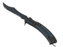 Butterfly Knife | Night (Well-Worn)