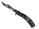StatTrak™ Butterfly Knife | Scorched (Well-Worn)