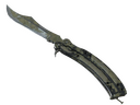 StatTrak™ Butterfly Knife | Safari Mesh (Battle-Scarred)